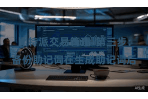 比特派交易管理 第三步:备份助记词在生成助记词后