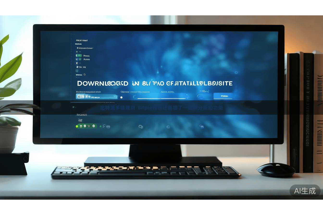 比特派多链理财  Bitpie钱包还新增了一键积分抵扣功能