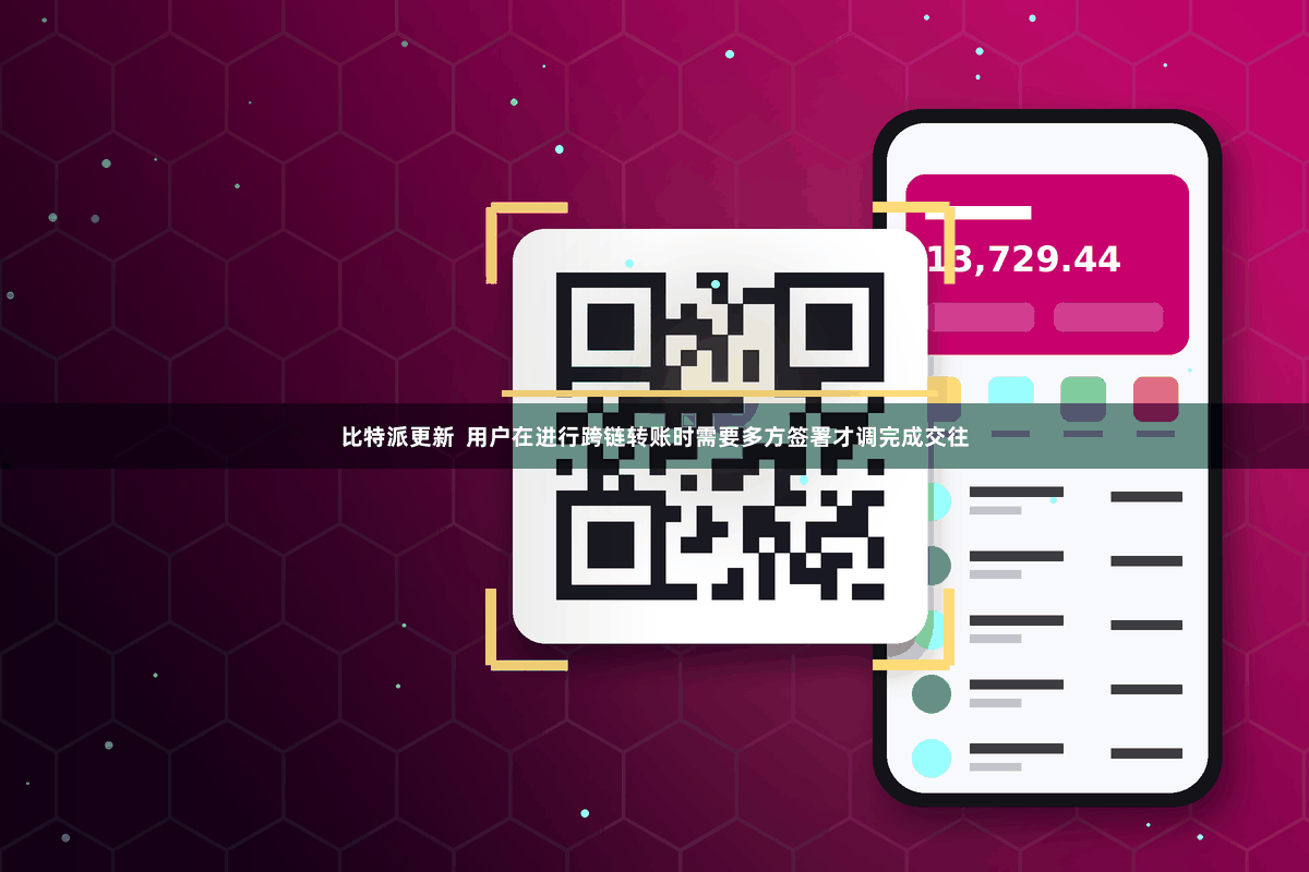 比特派更新  用户在进行跨链转账时需要多方签署才调完成交往